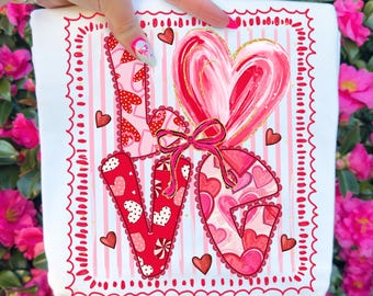 Valentine's Day love PNG | Preppy Coquette Valentine PNG | Pink Valentine |  Retro Girly Valentine Shirt Png | Trendy valentines png