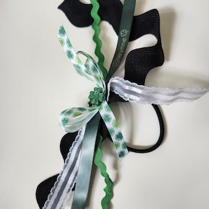 Personalized Team Hair Bow – Custom School Hair Bow – Custom Colors – Game Day Custom Hair Bow – Sports Fan Ponytail Ribbon