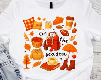 Herbst Kürbis Gewürz PNG SVG JPG | Herbst Sublimations Design