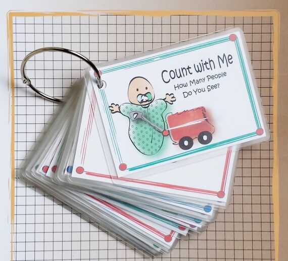 Items similar to Learning Toy for Toddler Flashcard Colors Baby