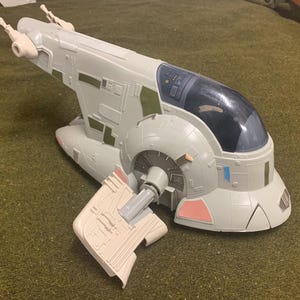 vintage Kenner Star Wars toy space ship Slave One