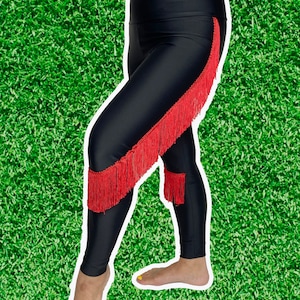 Atlanta Falcons Leggings-Football Team Leggings-Halloween Leggings-NFL Pants-Yoga image 3