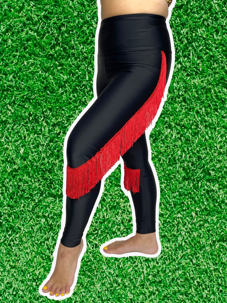 Atlanta Falcons Leggings-Football Team Leggings-Halloween Leggings-NFL Pants-Yoga image 3