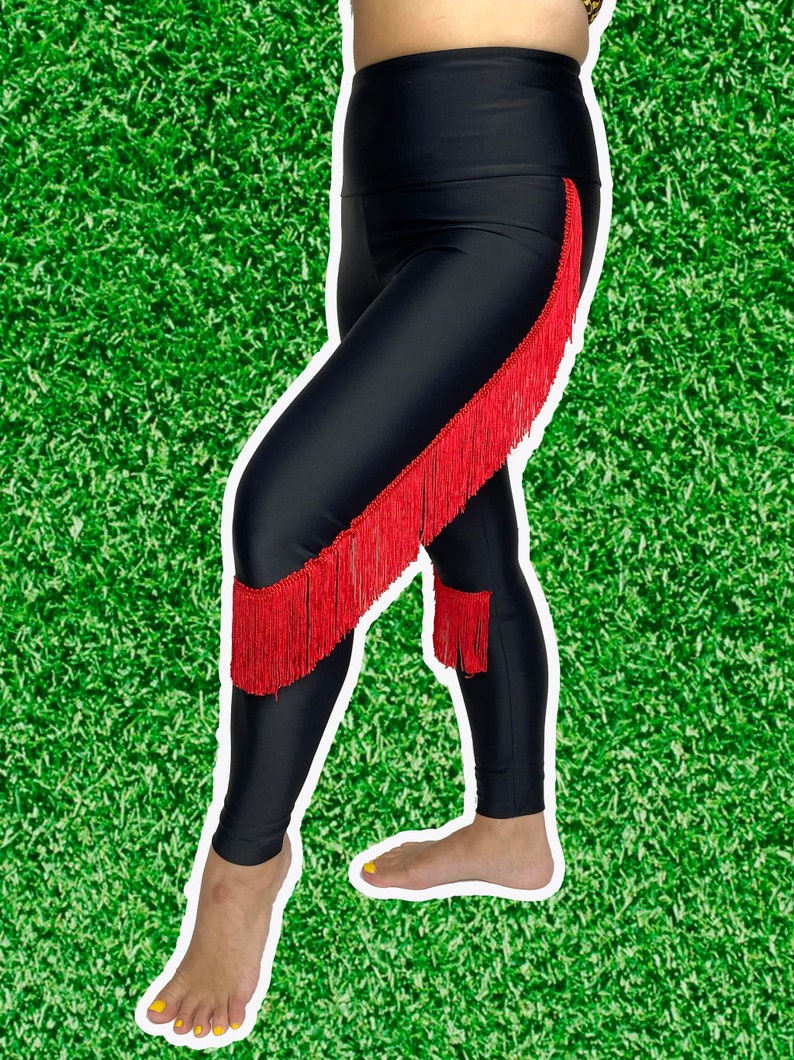 Atlanta Falcons Leggings-Football Team Leggings-Halloween Leggings-NFL Pants-Yoga image 6