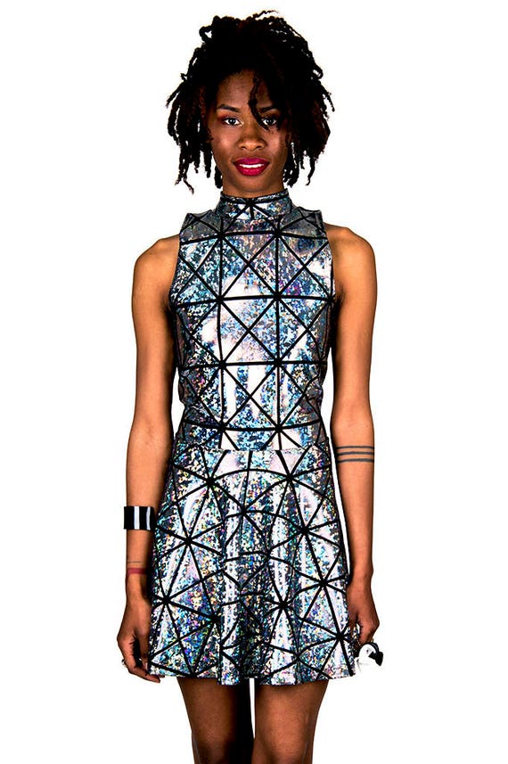 disco theme dress