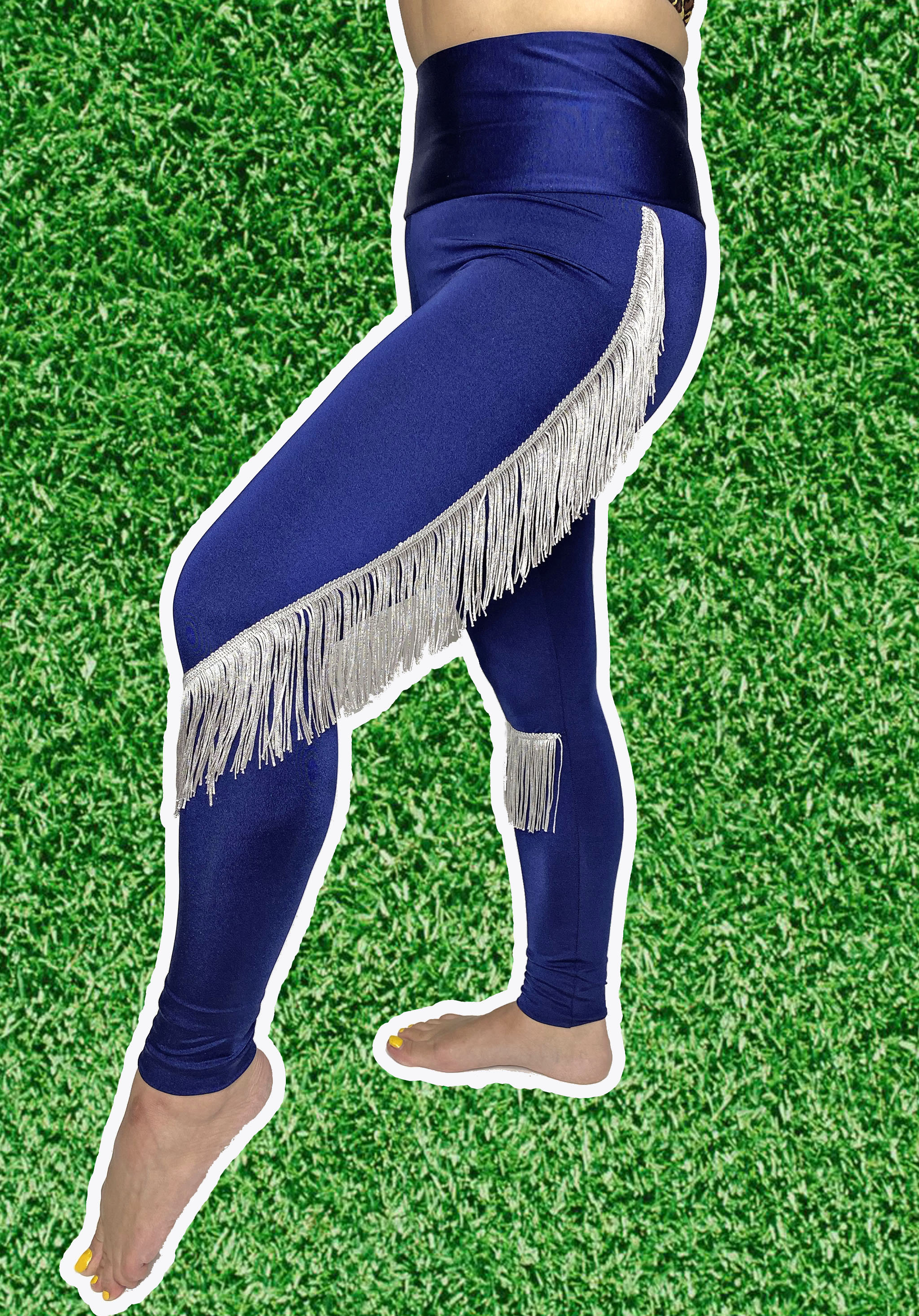 Dallas Cowboys Leggings-dallas Cowboys Fringe Leggings-dallas