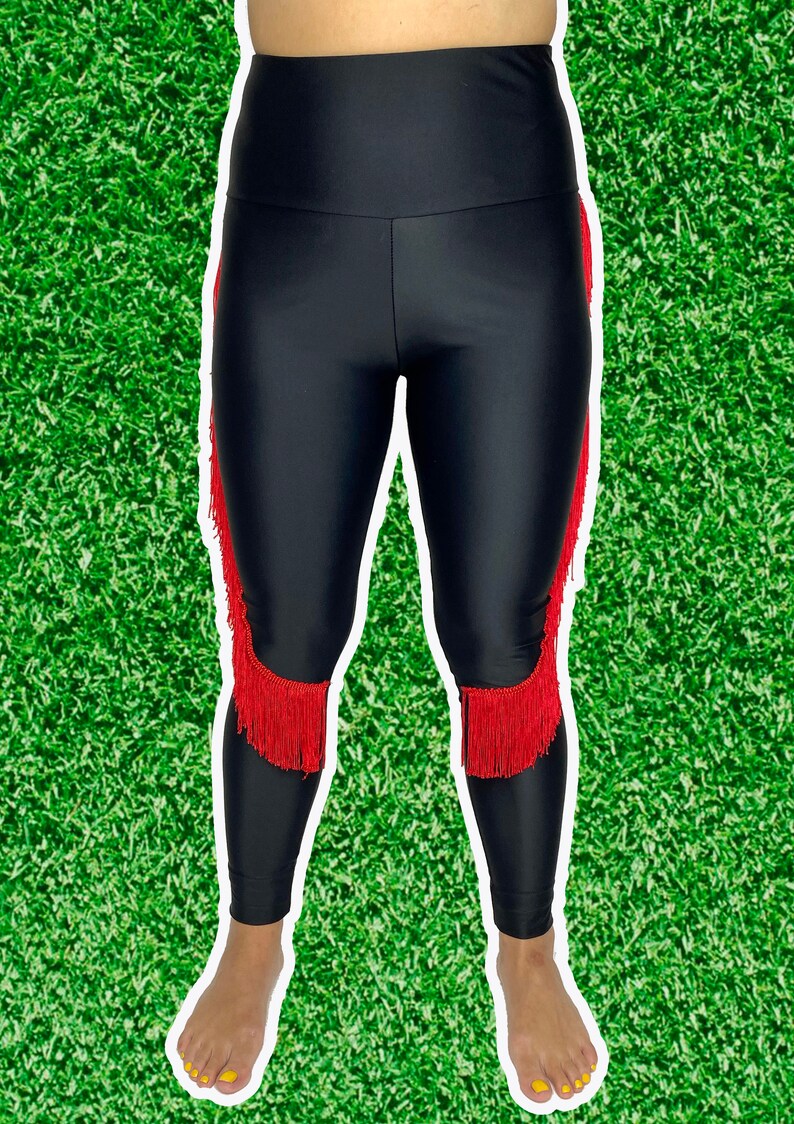 Atlanta Falcons Leggings-Football Team Leggings-Halloween Leggings-NFL Pants-Yoga image 2