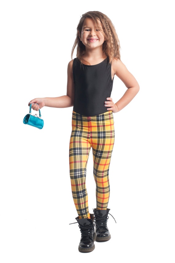 childrens yellow leggings