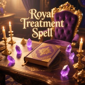 Powerful Royal Treatment Spell – Manifest Attention, Affection, Generosity & Respect | Same-Day Ritual Casting