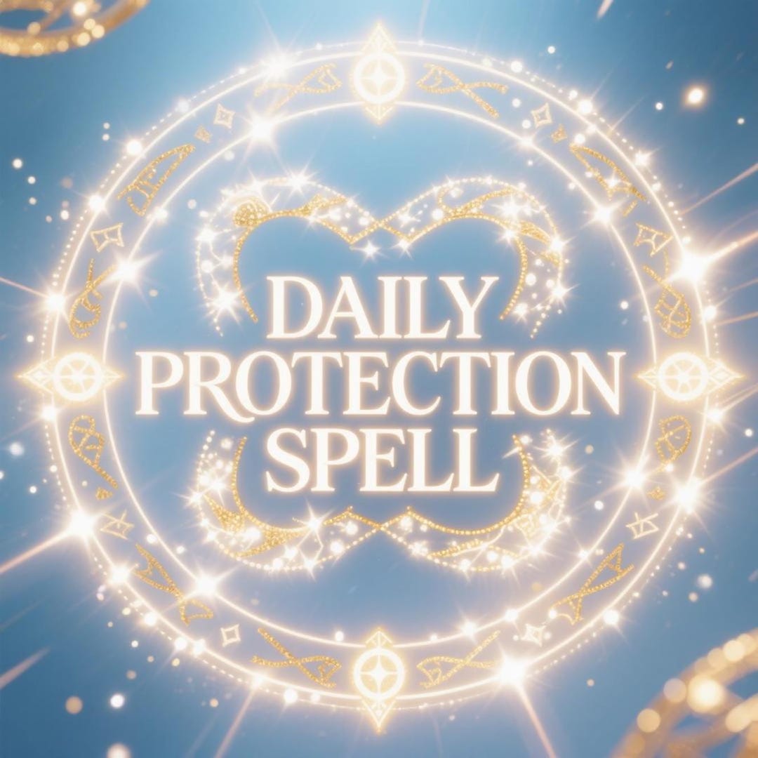 Daily Protection Spell: Personalized Energy Shielding Ritual - Etsy