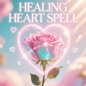 Healing Heart Spell – Emotional Recovery, Release Heartbreak and Attract Healthy Love | Personalized Ritual Casting for Love Healing