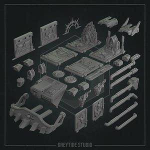 Eternal Crusaders Rhino Upgrade GreyTide Studio | Tabletop Miniature Wargaming Grim-Dark Sci-Fi  Proxy
