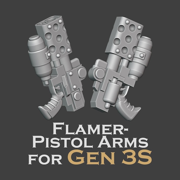 Gen 3 - Flamer Pistols