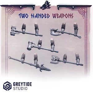 Primal Hounds - two handed weapons