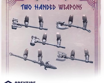 Primal Hounds - two handed weapons