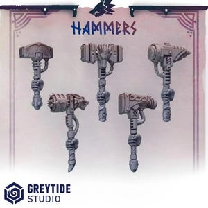 Primal Hounds Hammers  | RPG Tabletop Miniature Wargaming Grim-Dark Sci-Fi