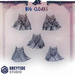 Primal Hounds Big Cloaks | Tabletop Miniature Wargaming Grim-Dark Sci-Fi
