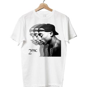 Black 2pac hip-hop graphic t-shirts sweater hoodie unisex