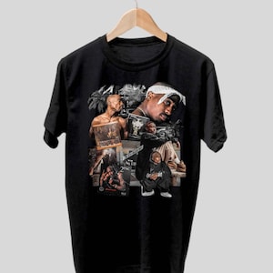 Collage pac hip-hop graphic t-shirts sweater hoodie unisex