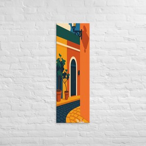 Large Old San Juan Puerto Rican Canvas Art