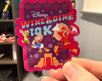 2026 Wine and Dine 10k Sticker