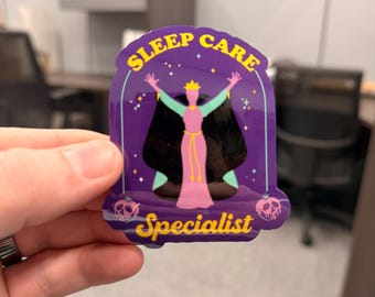 Snow White Evil Queen Inspired Sticker- Made to Order