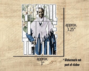 Sojourner Truth, Black Leaders Icons Vinyl Stickers, BLM, Black History Month