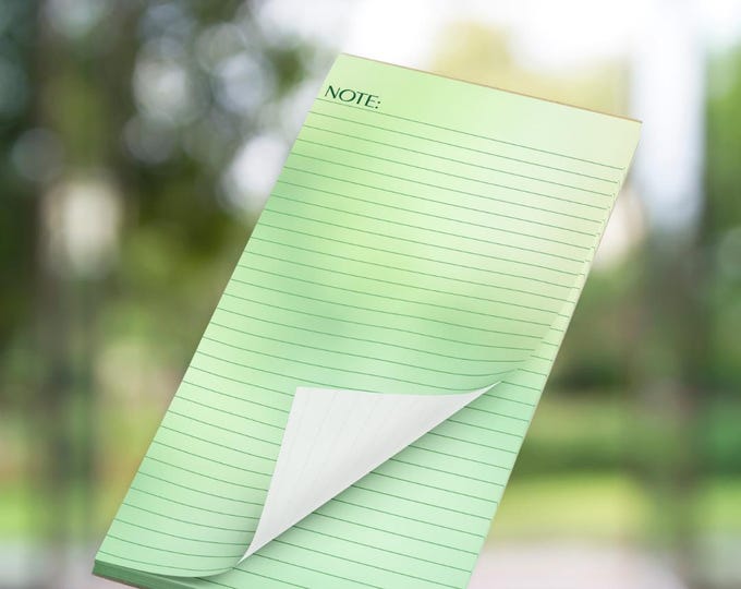 The Mother Collection| Emerald Bloom Notepad