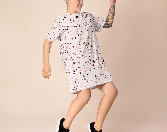 The Mother Collection T-shirt Dress| Comfort Wear Confetti