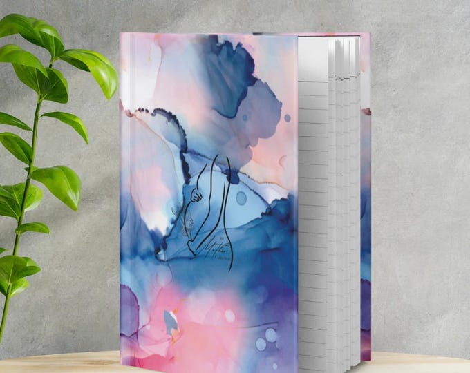 The Mother Collection Hardcover Journal| Blue and Pink Journal