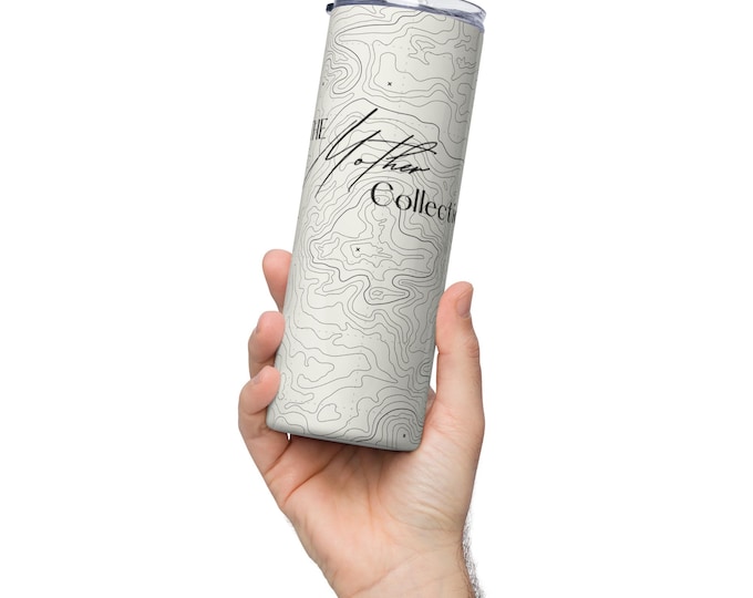 The Mother Collection| Stainless Steel Black and White Tumbler| Postpartum/Experienced/Seasoned Mother