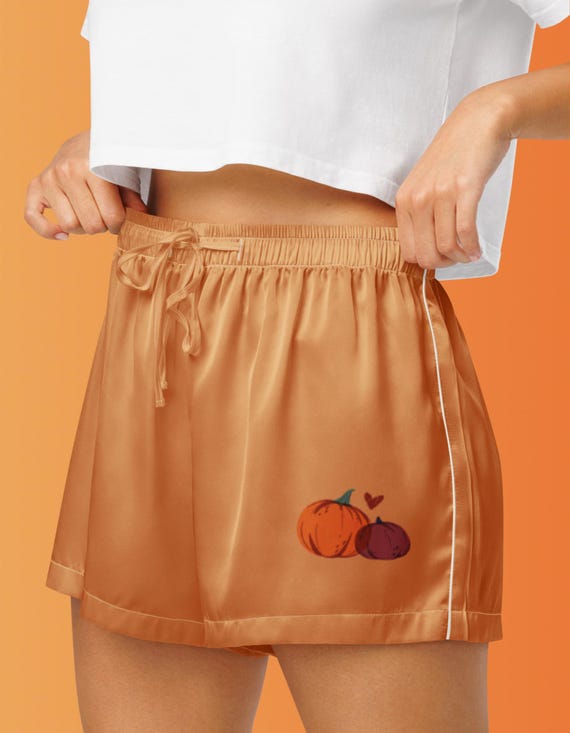 Mother Collection| Women’s Pajama Shorts| Sweet Pumpkin