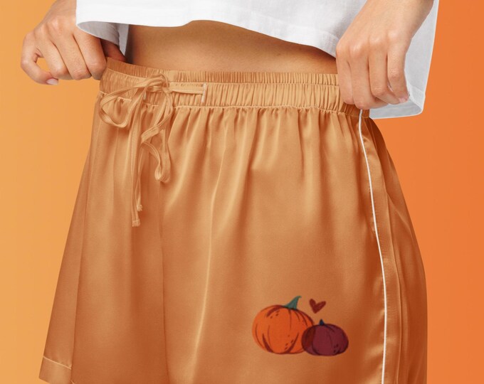 Mother Collection| Women’s Pajama Shorts| Sweet Pumpkin