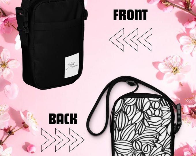 The Mother Collection Cross-body Bag| Black and White