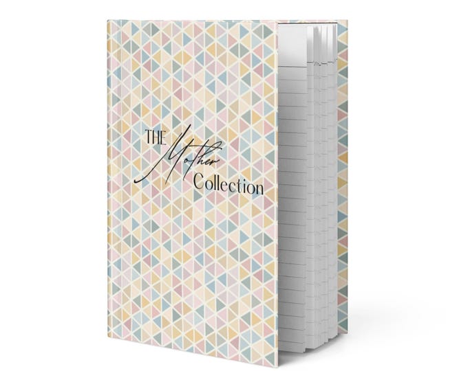 The Mother Collection Hardcover Journal| Pastel| Postpartum/Experienced/Seasoned Mother