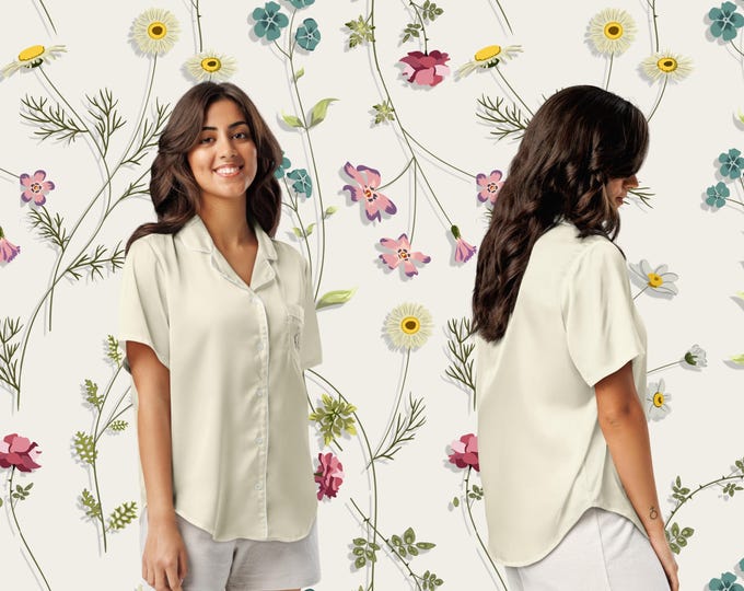 Mother Collection| Short Sleeve Pajama Top