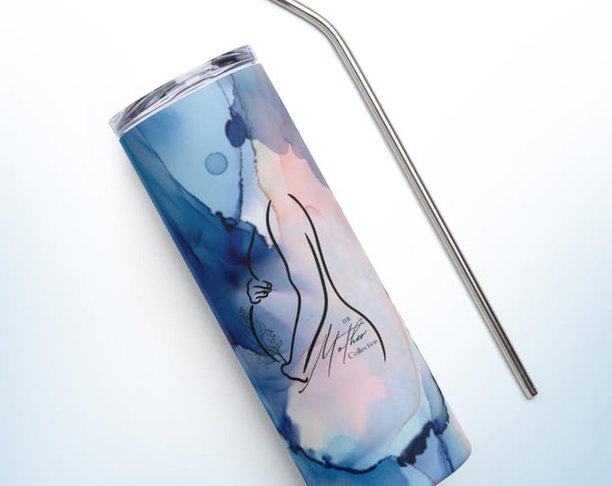 The Mother Collection| Pink and Blue Stainless Steel Tumbler