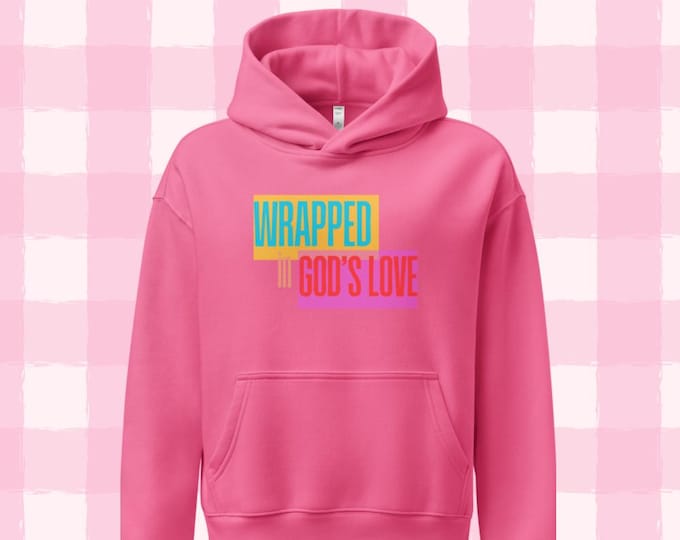 The Mother Collection| Wrapped in God's Love Relaxed Hoodie