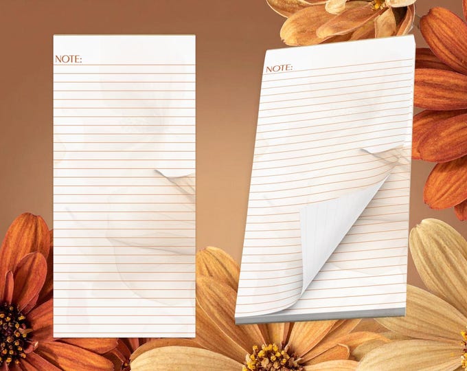 The Mother Collection| Brown Bloom Notepad