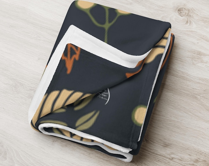 Mother Collection| Throw Blanket| Hello Fall Dark