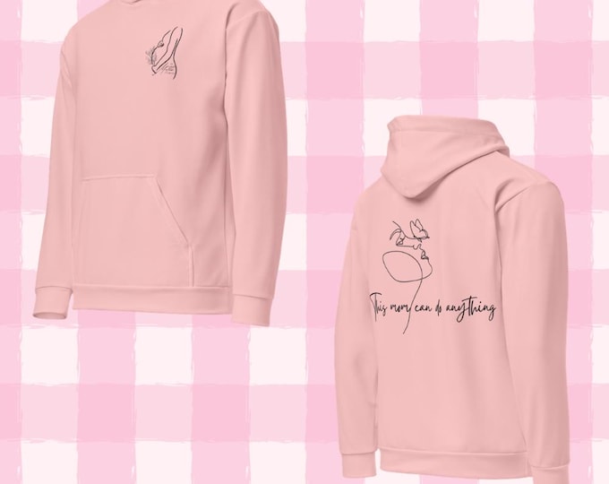 Mother Collection Valentine Pink Hoodie