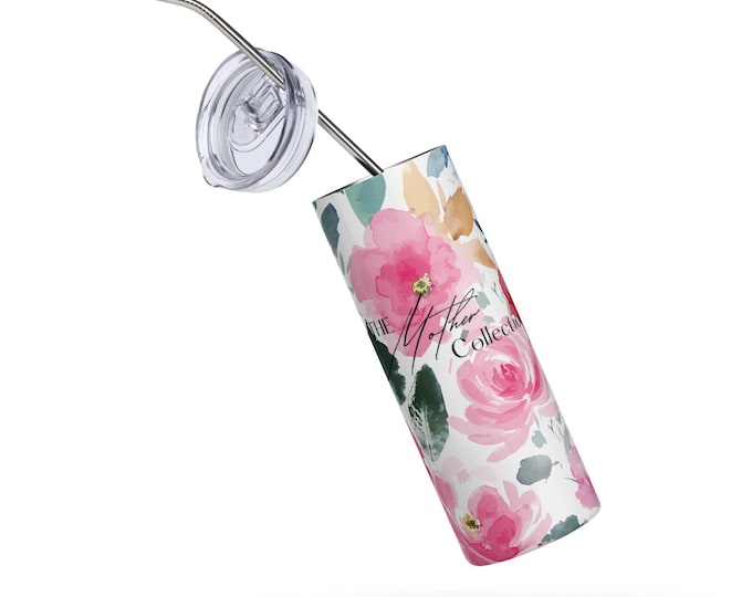 The Mother Collection Stainless Steel Tumbler| Spring Bloom| Postpartum/Experienced/Seasoned Mother