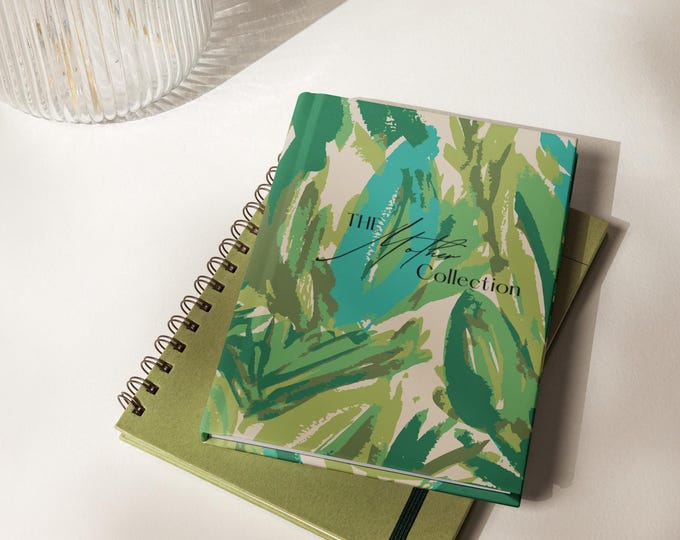 The Mother Collection Hardcover Journal| Green Bloom| Postpartum/Experienced/Seasoned Mother