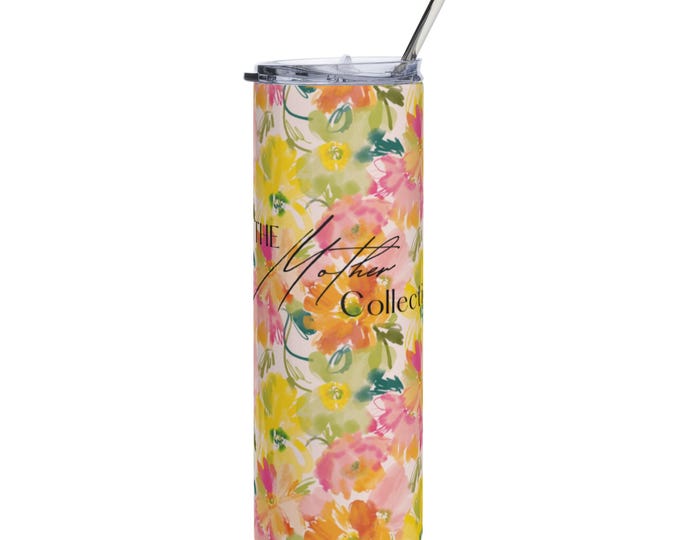 The Mother Collection Bright Bloom Tumbler|Postpartum/Experienced/ Seasoned Mother