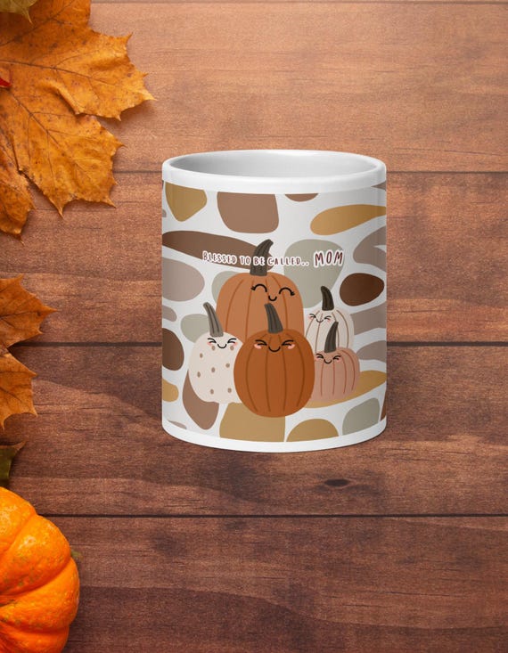 Mother Collection| White Glossy Mug| Blessed to Be Called Mom