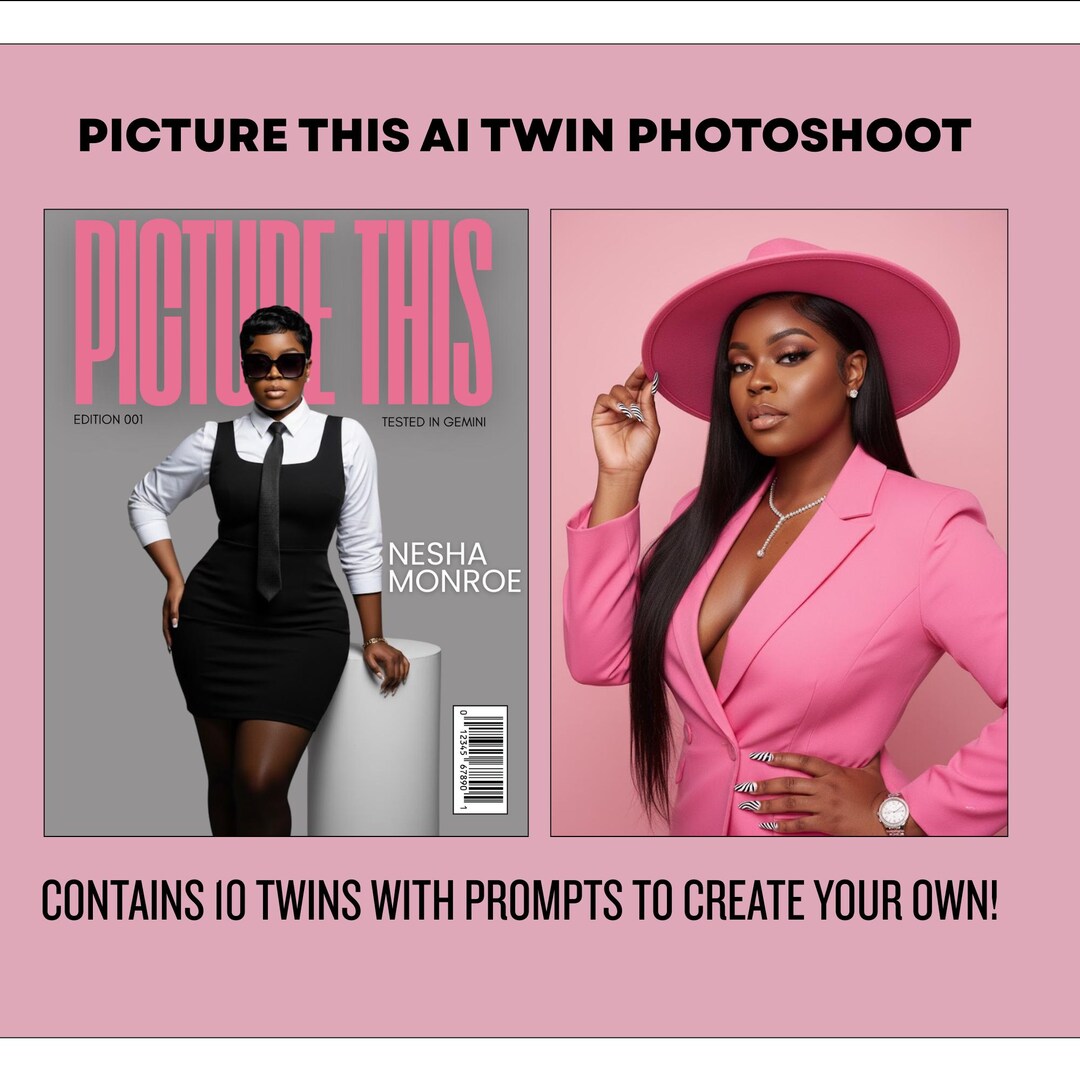 Picture This Personalized AI Twin Photo Shoot Guide | Create Your Own ...