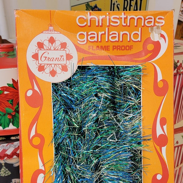 Tinsel Garland Etsy