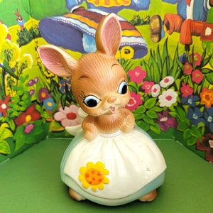 Vintage Easter Josef Bunny Figurine &quot;Mama Bunny &quot;