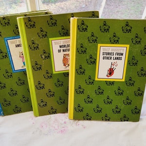 Vintage Walt Disney Hard Cover Books Golden Press &quot;The Wonderful World&#39;s of Walt Disney &quot;