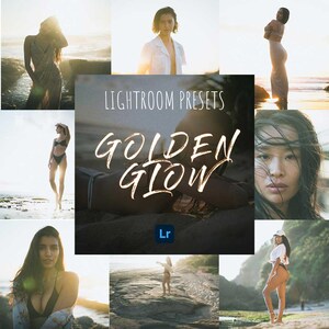 5x Sunset Lightroom Presets, Sunset Golden Hour, Warm Beach Summer-Presets, Instagram-Presets, Influencer Sunset Filters, Golden